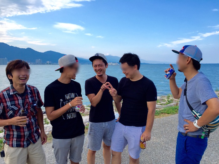 琵琶湖　旅行　男旅　観光