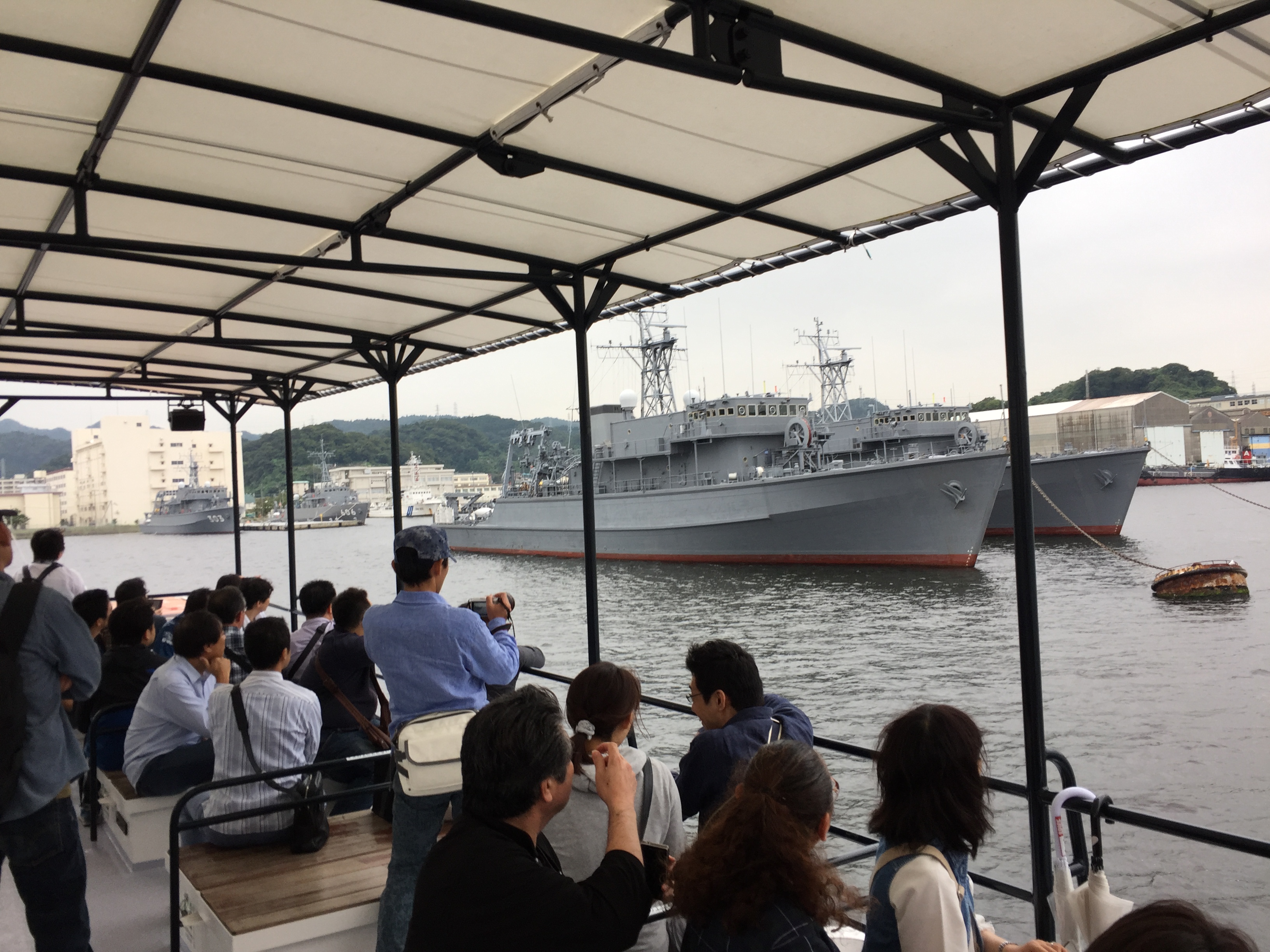 YOKOSUKA　軍港めぐり　横須賀　軍艦